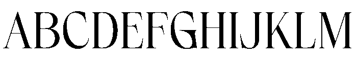 Frenchy Regular Font UPPERCASE