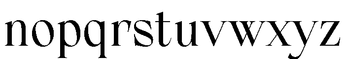Frenchy Regular Font LOWERCASE