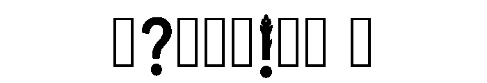 Frene Regular Font OTHER CHARS