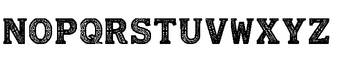 Fresco_painted Regular Font UPPERCASE