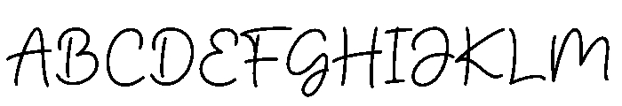 Fresh Choice Script Regular Font UPPERCASE