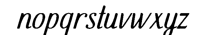 Fresh History Regular Font LOWERCASE