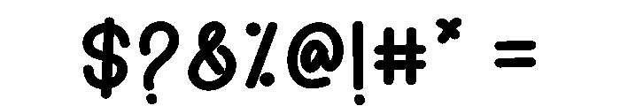 Fresh Holiday Font OTHER CHARS