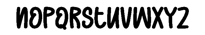Fresh Holiday Font UPPERCASE