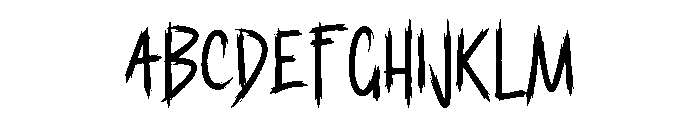 Fresh Mighty Font UPPERCASE