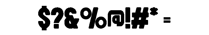 Fresh Moves Regular Font OTHER CHARS