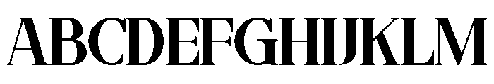 Fresh Orange Regular Font UPPERCASE