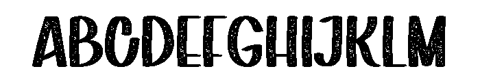 Fresh Preppy Duo Font UPPERCASE