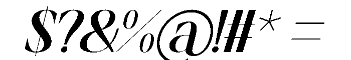 Fresh Tomato Italic Font OTHER CHARS