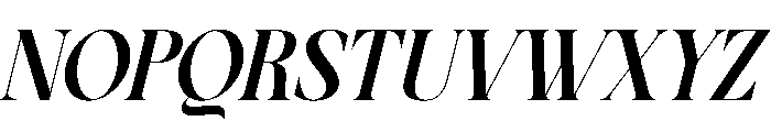 Fresh Tomato Italic Font LOWERCASE