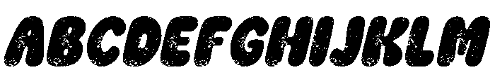 Fresh VIbes Texture Italic FONT