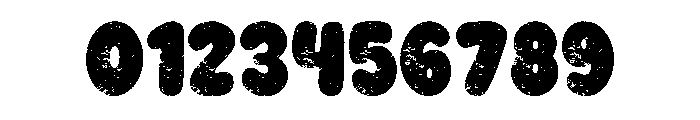 Fresh VIbes Texture Font OTHER CHARS