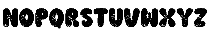 Fresh VIbes Texture Font LOWERCASE