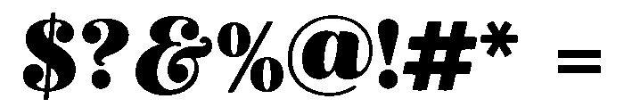 Fresh Vibe Font OTHER CHARS