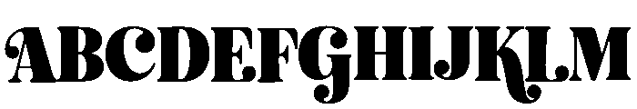 Fresh Vibe Font UPPERCASE