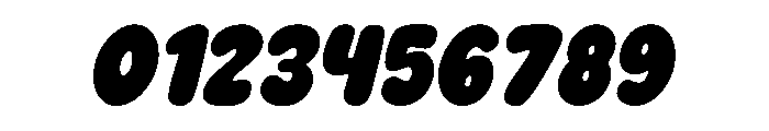 Fresh Vibes Italic Font OTHER CHARS