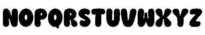 Fresh Vibes Regular Font LOWERCASE