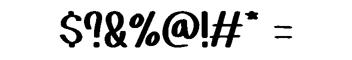 FreshDream Font OTHER CHARS