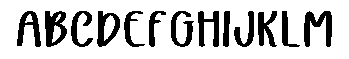 FreshDream Font UPPERCASE