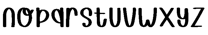 FreshDream Font LOWERCASE