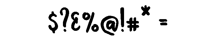 Freshly Brewed Regular Font OTHER CHARS