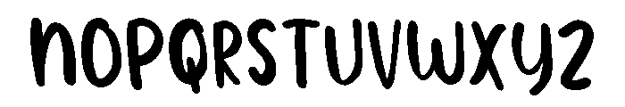 Freshly Brewed Regular Font UPPERCASE