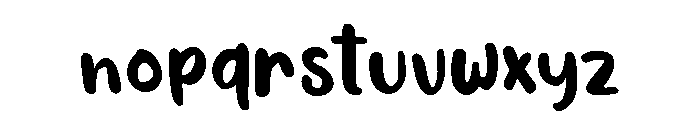 Freshly Brewed Regular Font LOWERCASE