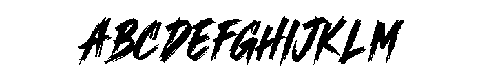 Freshstrike7x Font UPPERCASE
