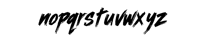 Freshstrike7x Font LOWERCASE