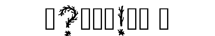 Fresno Regular Font OTHER CHARS