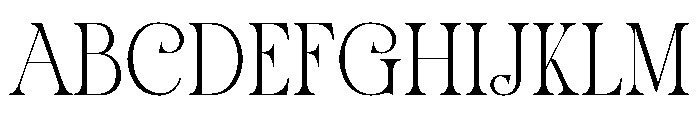 Frestin Font UPPERCASE