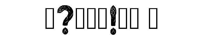 Freyd Regular Font OTHER CHARS