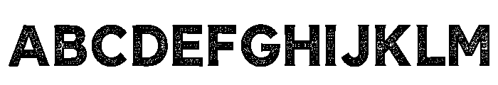 Friction Regular Font UPPERCASE