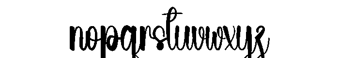 Friday Authentic Font LOWERCASE