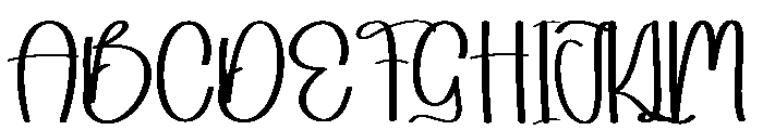 Friday Birthday Font UPPERCASE