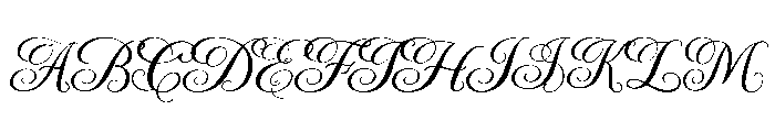 Friday Calligraphy Font UPPERCASE