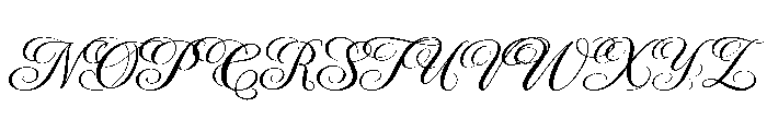Friday Calligraphy Font UPPERCASE
