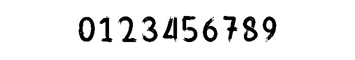 Friday Killer Font OTHER CHARS