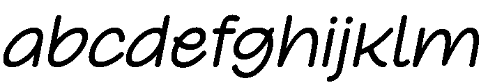 Friday Morning Sunshine Italic FONT