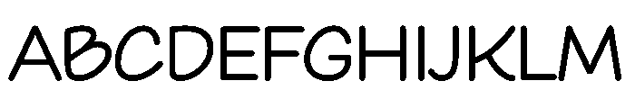 Friday Morning Sunshine Regular Font UPPERCASE