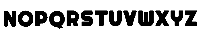 Friday Party Regular Font LOWERCASE