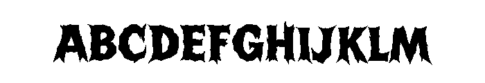 Friday Tragedy FONT