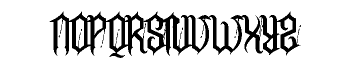 FridayStorm Font UPPERCASE