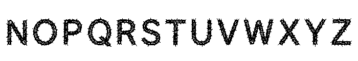 Fried Regular Font LOWERCASE