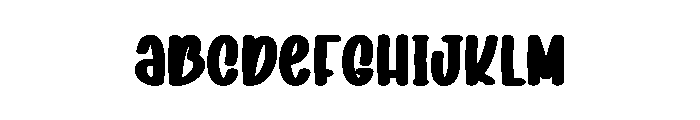 Fried Rice Font UPPERCASE