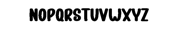 Fried Rice Font LOWERCASE