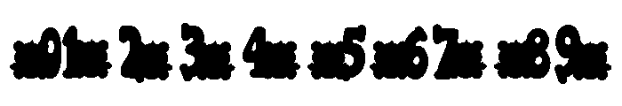 Friend Bears CF Font OTHER CHARS