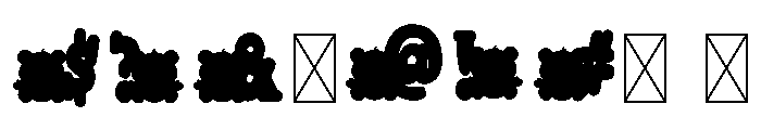 Friend Bears CF Font OTHER CHARS