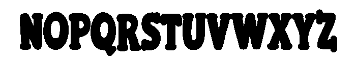 Friend Bears CF Font LOWERCASE