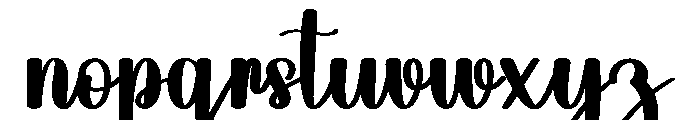 Friend Christmas Font LOWERCASE